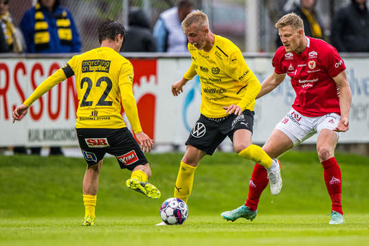 Mjällbys Herman Johansson och Jesper Gustavsson, Kalmars