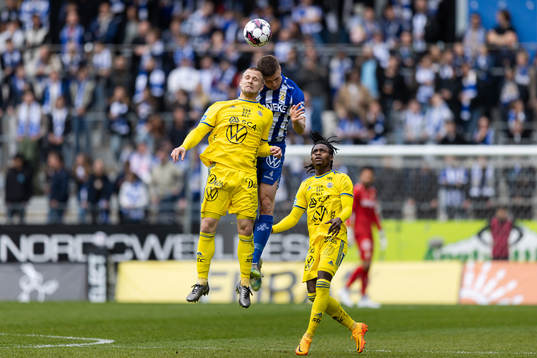 Sundsvalls Erik Andersson och IFK Göteborgs Carl Johansson