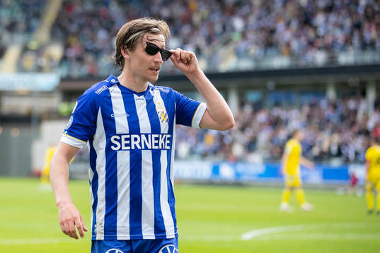IFK Göteborgs Simon Thern jublar