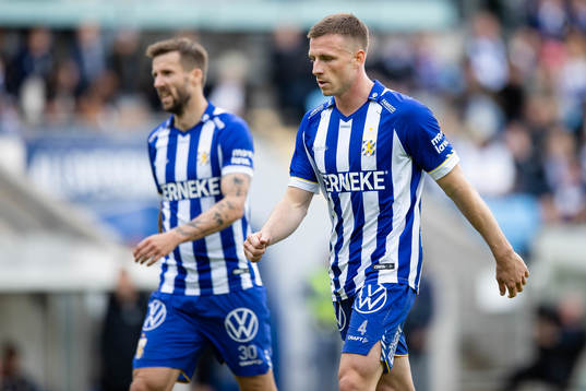 IFK Göteborgs Mattias Bjärsmyr  och Carl Johansson