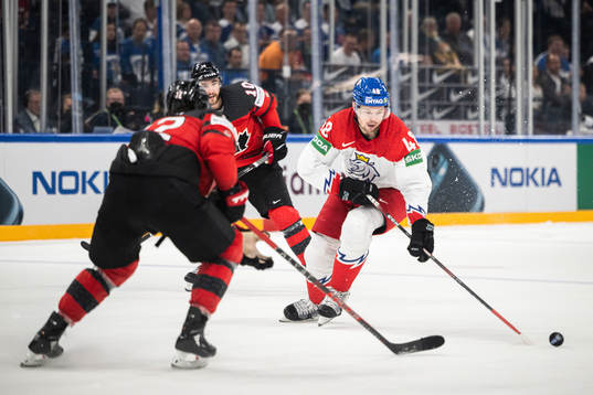 Tomas Hertl of Czech Republic