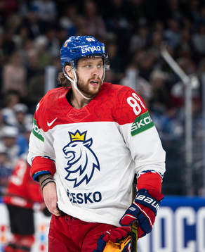 David Pastrnak of Czech Republic