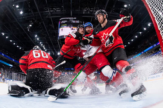 Tomas Kundratek of Czech Republic against Travis Sanheim