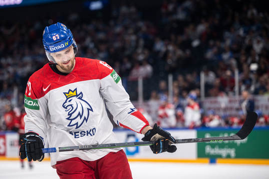 Jiri Smejkal of Czech Republic looks dejected