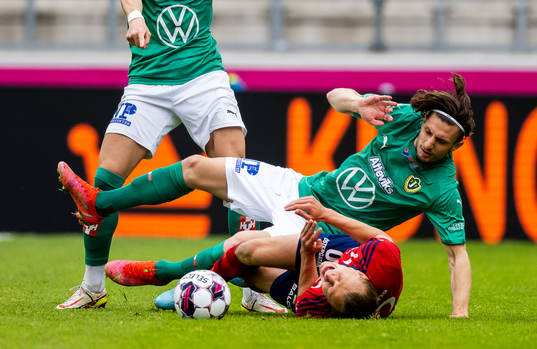 Jönköpings Adnan Maric och Östers Jesper Jonasson