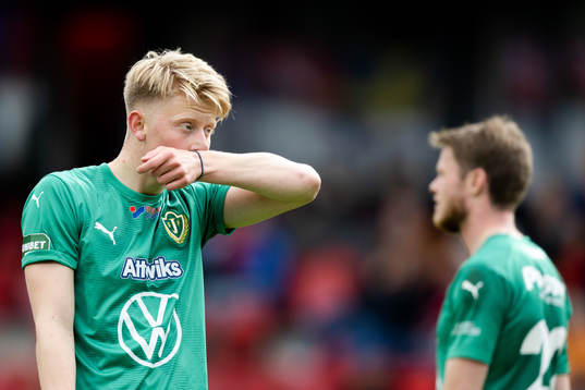 Jönköpings Elias Nordström deppar