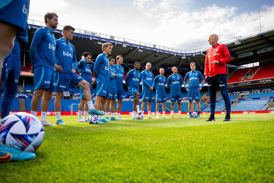 Ståle Solbakken, head coach of the Norwegian national