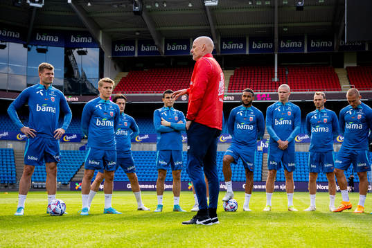 Ståle Solbakken, head coach of the Norwegian national