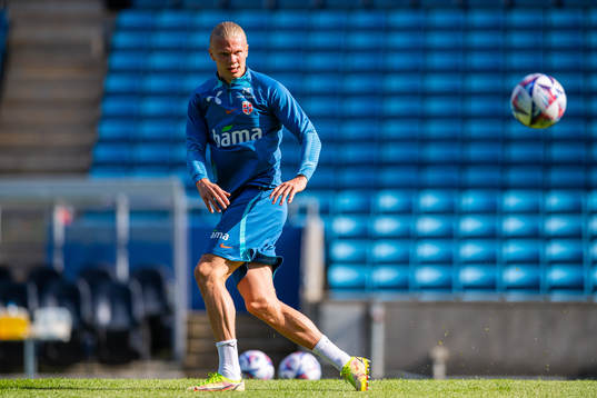 Erling Braut Haaland of the Norwegian national football team