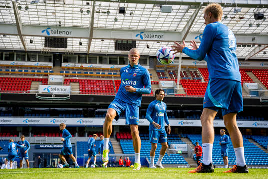 Erling Braut Haaland of the Norwegian national football team