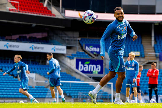 Joshua King of the Norwegian national football team