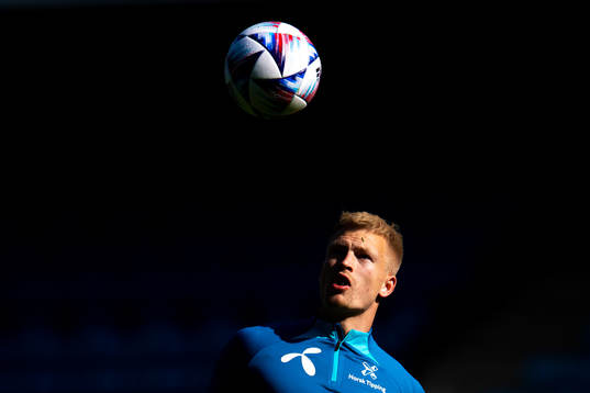 Bläddra bland fler bilder av Football, Nations League, Norway, training