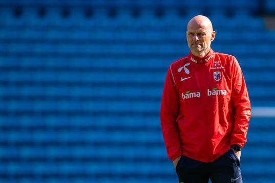 Ståle Solbakken, head coach of the Norwegian national