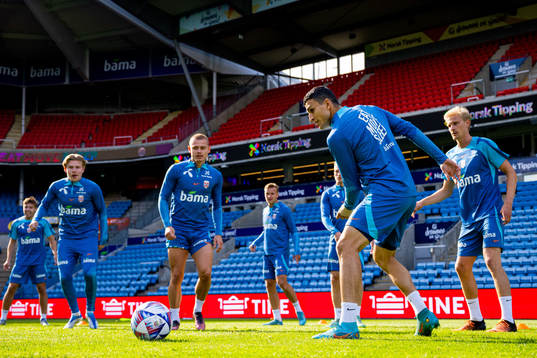 Mohamed Elyounoussi of the Norwegian national football team