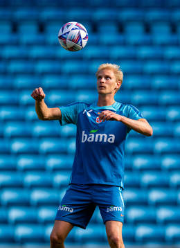 Morten Thorsby of the Norwegian national football team
