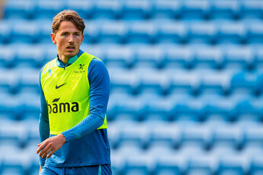Sander Berge of the Norwegian national football team