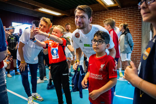 Stefan Strandberg and Martin Ødegaard