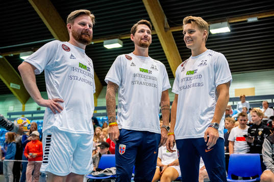 Marius Skjelbæk, Stefan Strandberg and Martin Ødegaard