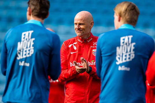 Ståle Solbakken, head coach of the Norwegian national