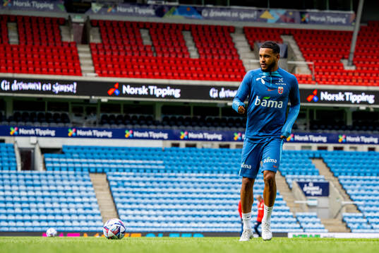 Joshua King of the Norwegian national football team
