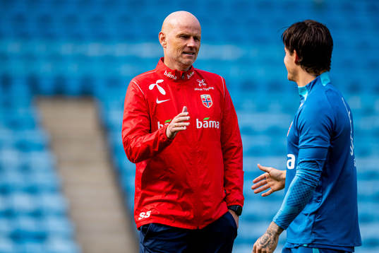 Ståle Solbakken, head coach of the Norwegian national