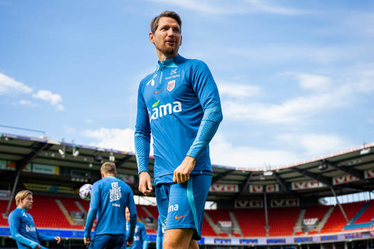 Stefan Strandberg of the Norwegian national football team