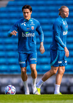 Mathias Normann of the Norwegian national football team