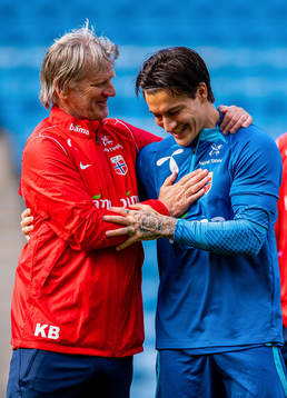 Kent Bergersen, assistant coach of the Norwegian national