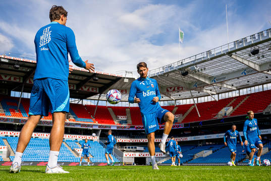 Stefan Strandberg of the Norwegian national football team