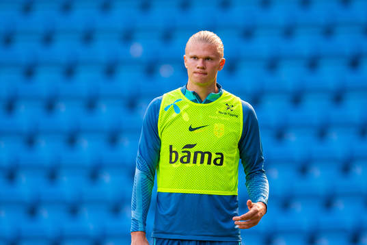 Erling Braut Haaland of the Norwegian national football team