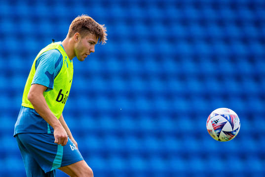 Fredrik André Bjørkan of the Norwegian national football