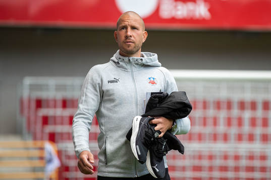 Helsingborgs tränare Mattias Lindström