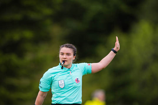 Karoline Marie Jensen, referee