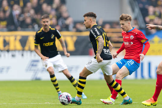 s Jordan Larsson och Helsingborgs Lucas Lingman