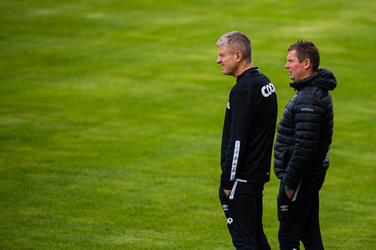 Lars Arne Nilsen, head coach of Aalesund, and Jostein