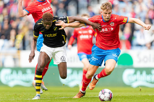 s Benjamin Mbunga Kimpioka och Helsingborgs Casper Widell
