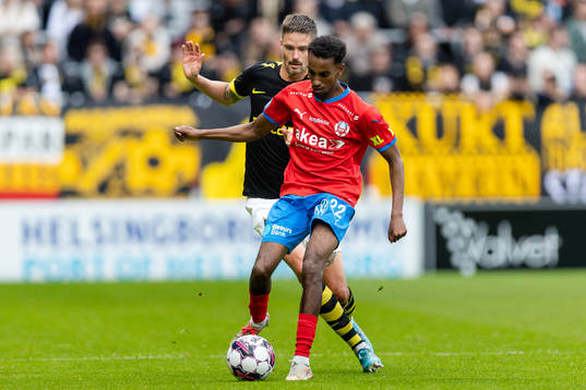 s Mikael Lustig och Helsingborgs Taha Ali