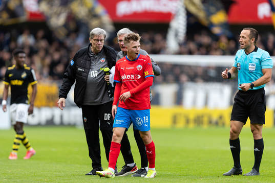 Helsingborgs Lucas Lingman reagerar på domslut