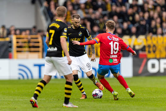 s Alexander Milosevic och Helsingborgs Lucas Lingman