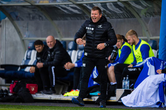 Jostein Grindhaug, head coach of Haugesund