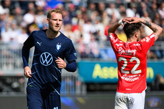 Malmö FFs Ola Toivonen jublar