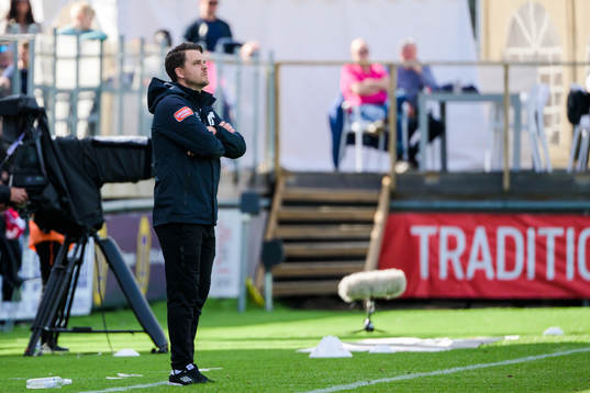 Degerfors tränare Andreas Holmberg
