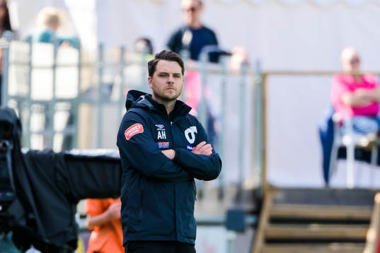 Degerfors tränare Andreas Holmberg
