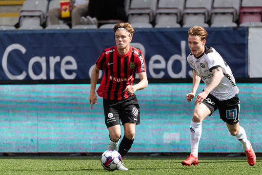 Brommapojkarnas Wilmer Odefalk och Örebros Noel Milleskog
