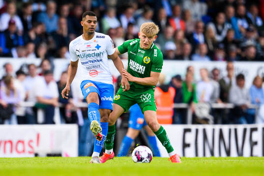 Värnamos Wenderson Oliveira do Nascimento och Hammarbys