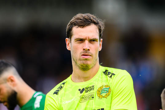 Hammarbys målvakt Davor Blazevic