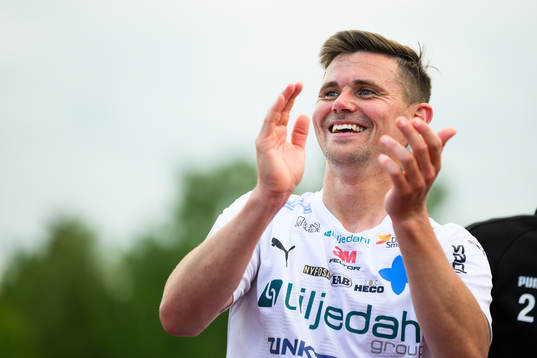 Värnamos Marcus Antonsson jublar
