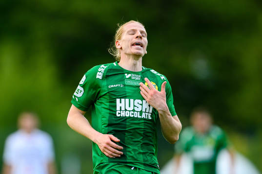 Hammarbys Gustav Ludwigson deppar