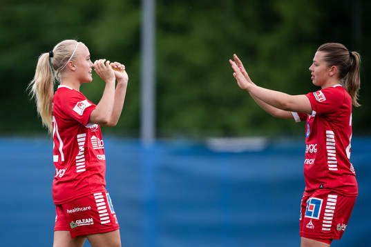 Linköpings Alva Selerud jublar