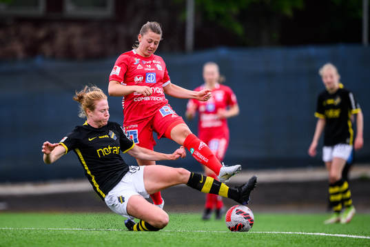 s Sara Nordin och Linköpings Cornelia Kapocs